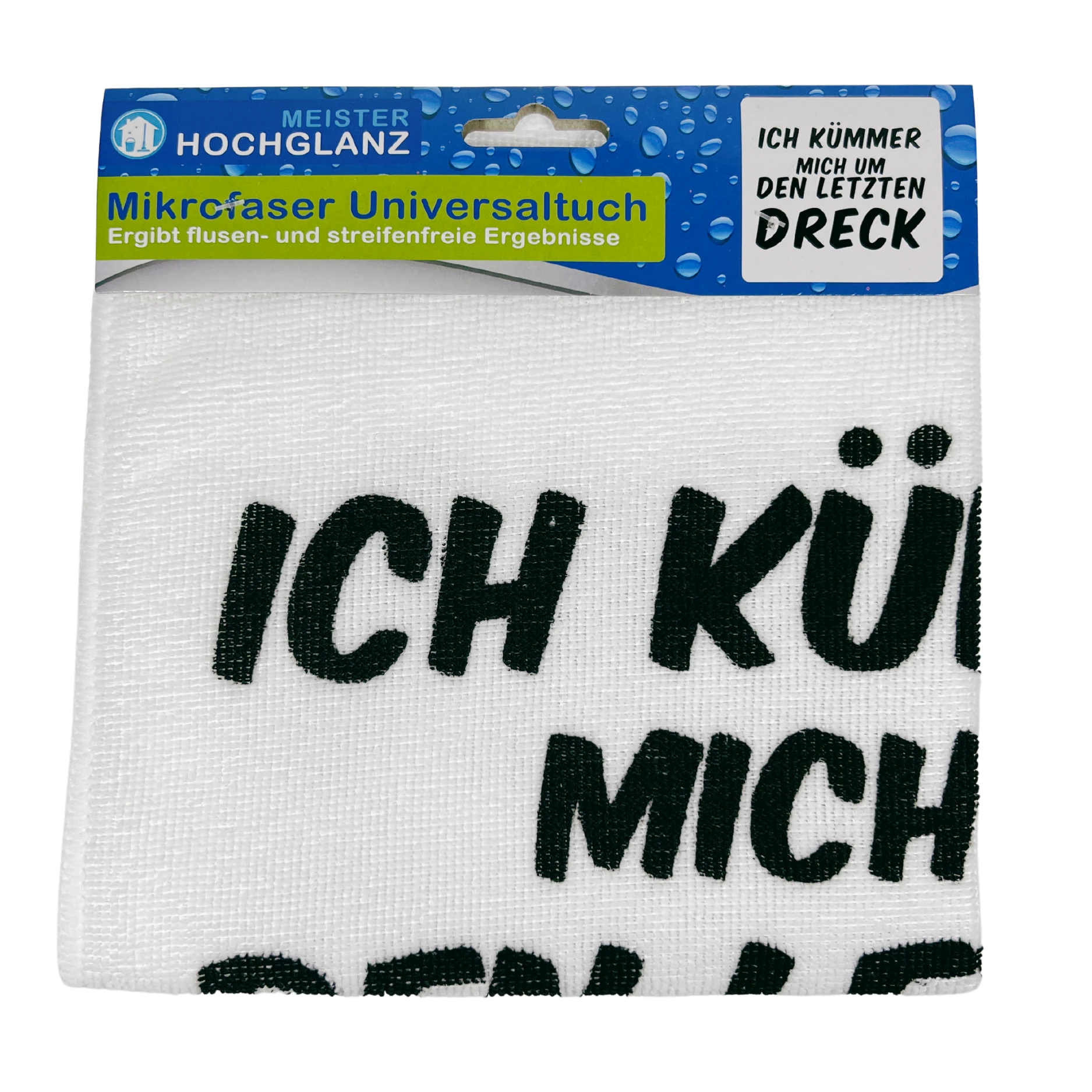 Microfaser Geschirrtuch mit Sprüchen