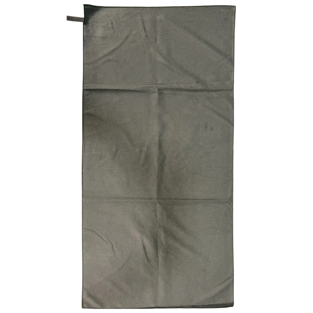 Microfaser Sporthandtuch grau
