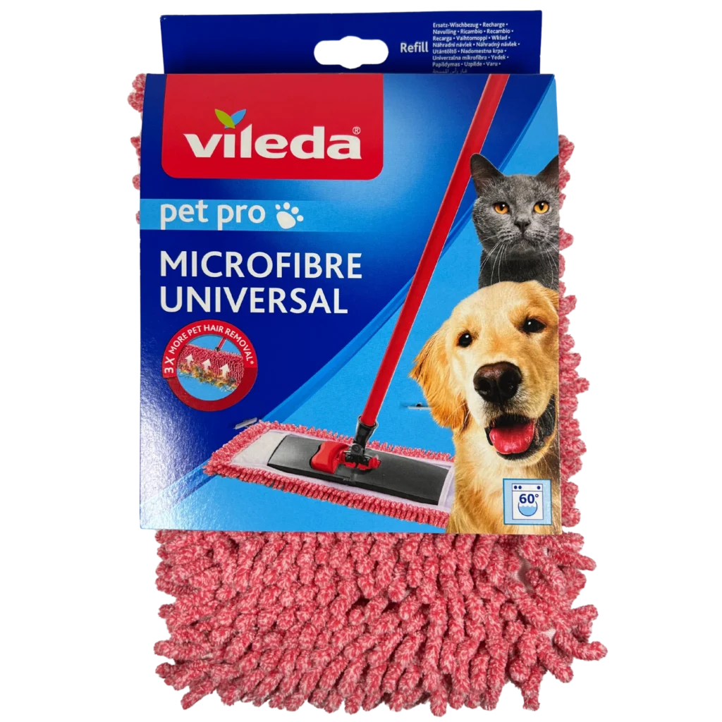 Vileda Ersatz-Wischbezug aus Microfaser pet pro microfibre universal Vorderseite