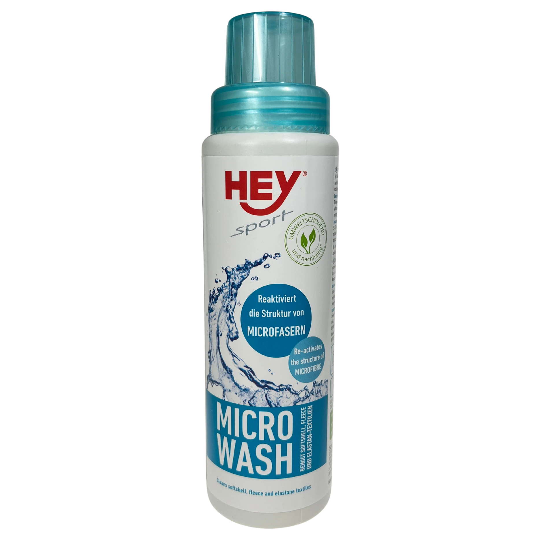 Hey Sport Micro Wash Waschmittel Vorderseite