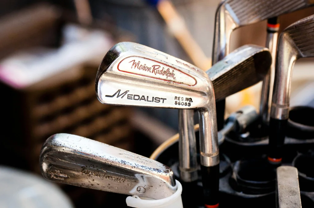 Sportausrüstung für Golfspieler